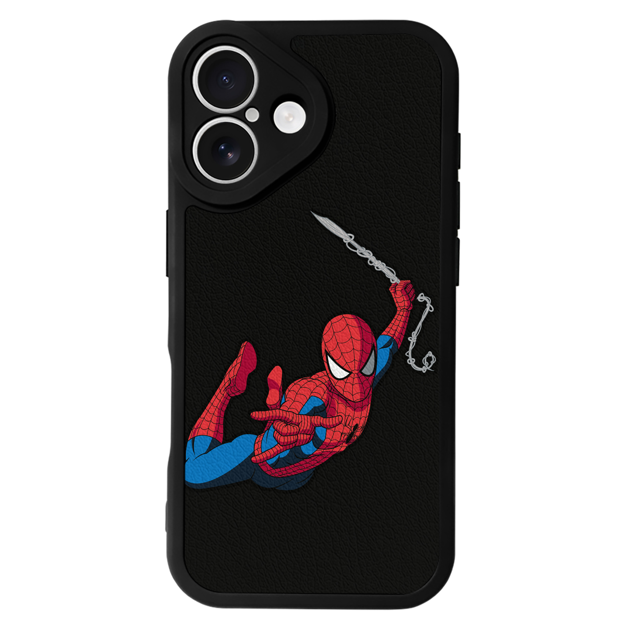 （画像用） アベンジャーズ The Avengers 【iPhone 16シリーズ対応】シリコンスマホケース（レザー調） 材質：シリコン